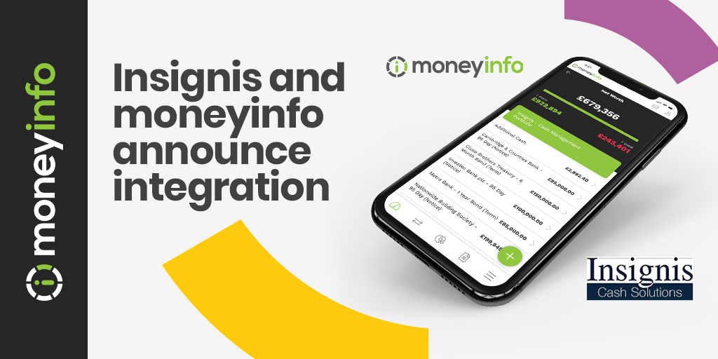 moneyinfo and Insignis Cash Management integration offers clients live access to active cash balances for first time -- News Post Image